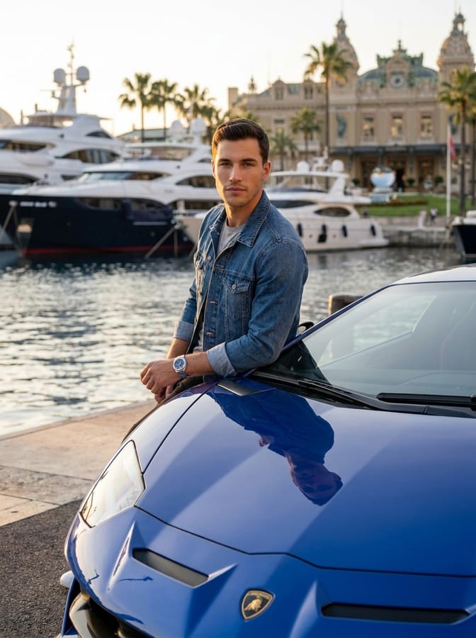 Blue Lambo